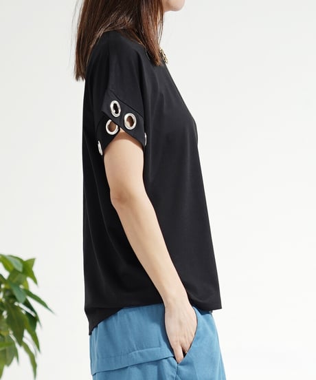 【select】アイレットデザインTシャツ（R-4261）