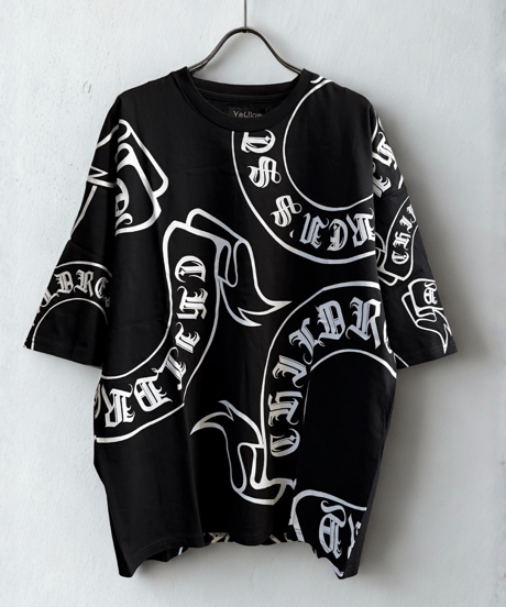 【 Y.e(J)ow 】総柄BIGTシャツ（126806）