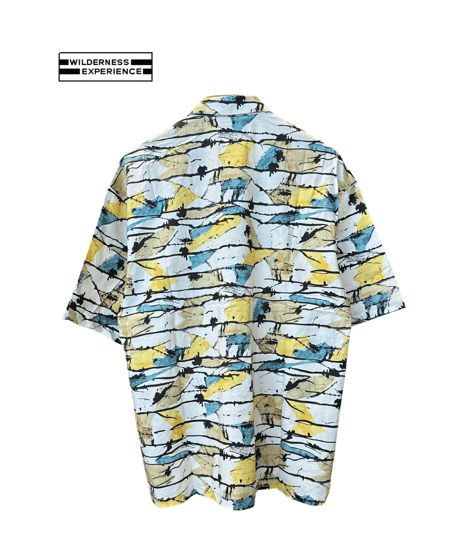 【WILDERNESS EXPERIENCE】All ever print shirt（825744）柄イエロー