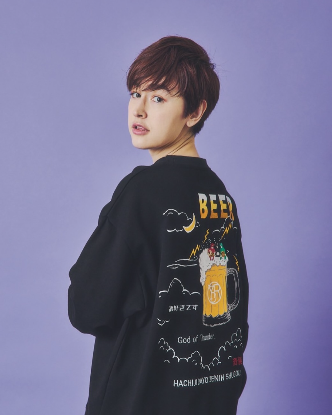 YOIDORE】酔いどれ 雷様 クルーネックスウェット（835206） | 一宮市の