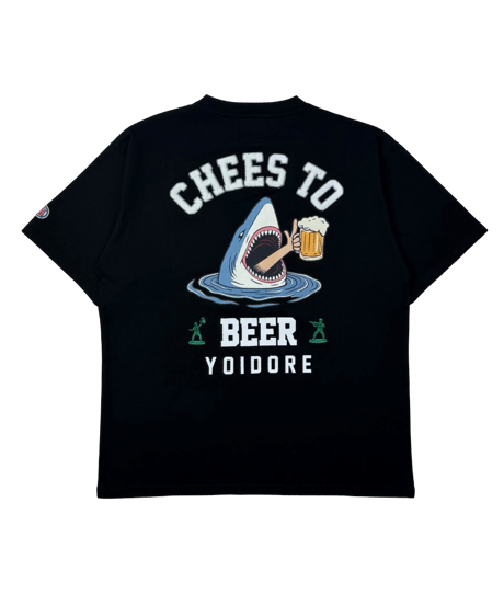 【YOIDORE】サメ乾杯 ポケット TEE (826203)