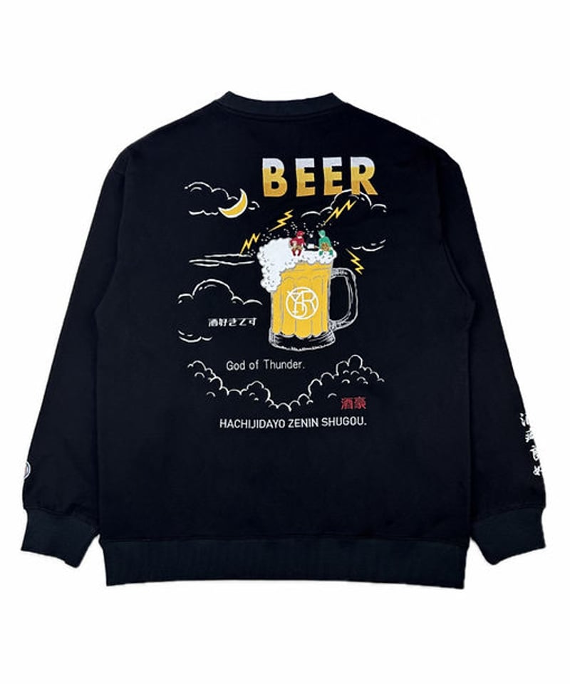 YOIDORE】酔いどれ 雷様 クルーネックスウェット（835206） | 一宮市の