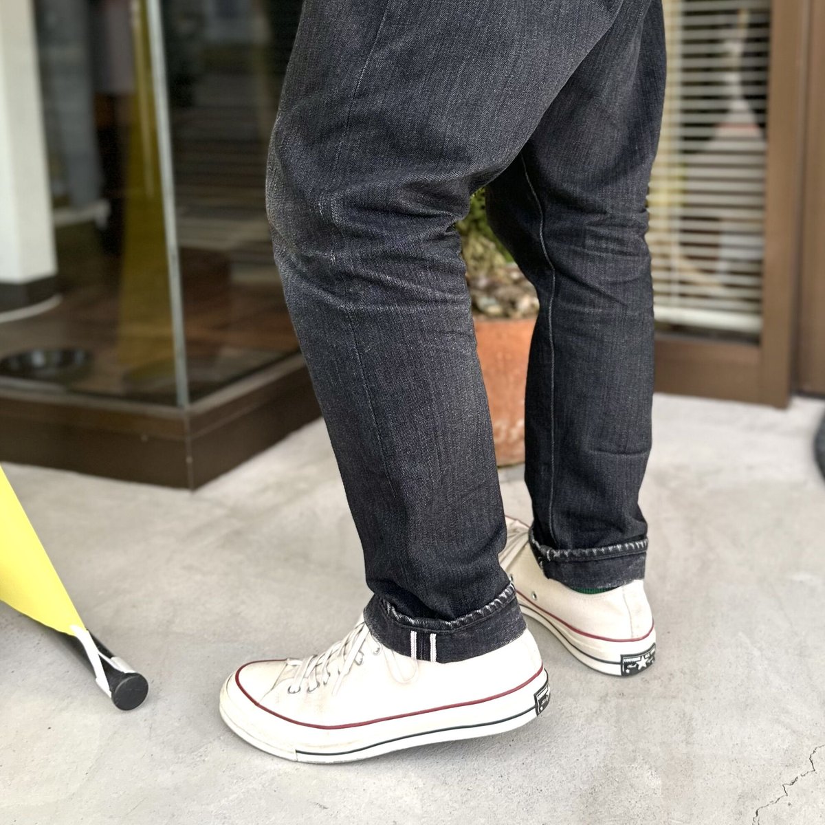 Sanca】BLACK DENIM TAPERED 5P メンズ | 一宮市のセレクトショッ Sanca】BLACK DENIM TAPERED 5P メンズ | 一宮市のセレクトショッ