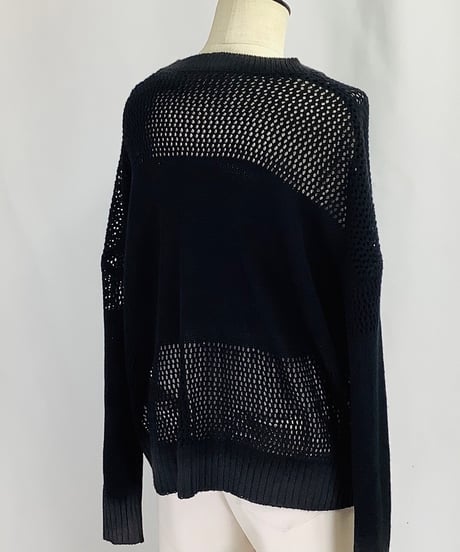 【select】ロングシーズン活躍！英字プリントニット（C8188）