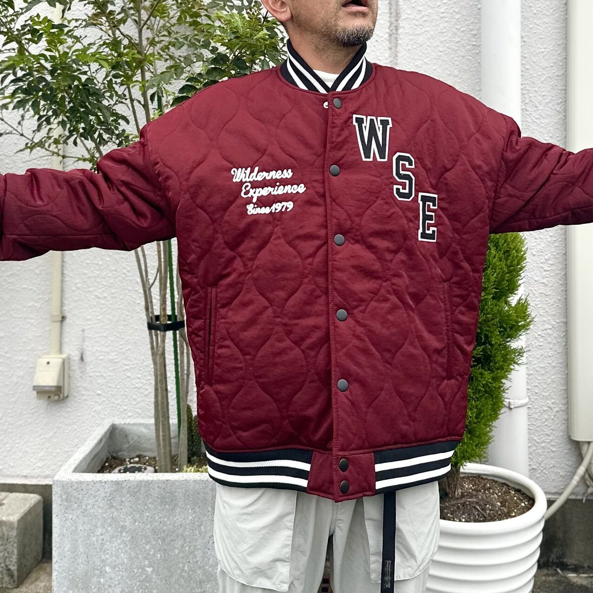 WILDERNESS EXPERIENCE】Quilting award jacket キル...