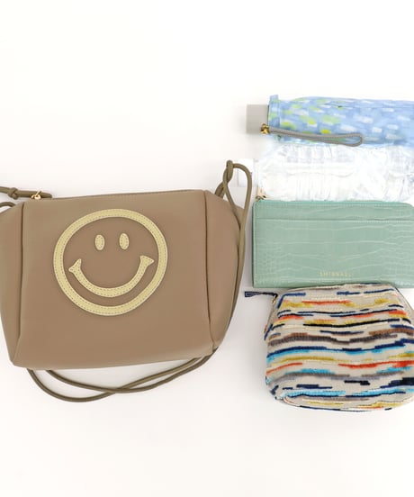 【レディース】SMILEY Diver Material Shoulder Bag（11701）