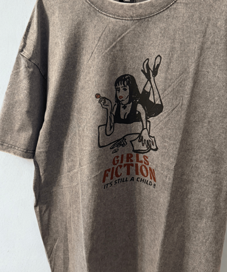 【LUMBER】DYED T-SHIRT GIRLS FICTION（261800）