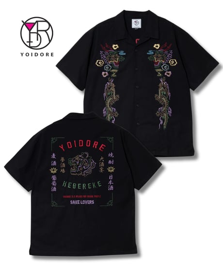 YOIDORE/酔いどれ 酔虎と酔龍 シャツ (826301)