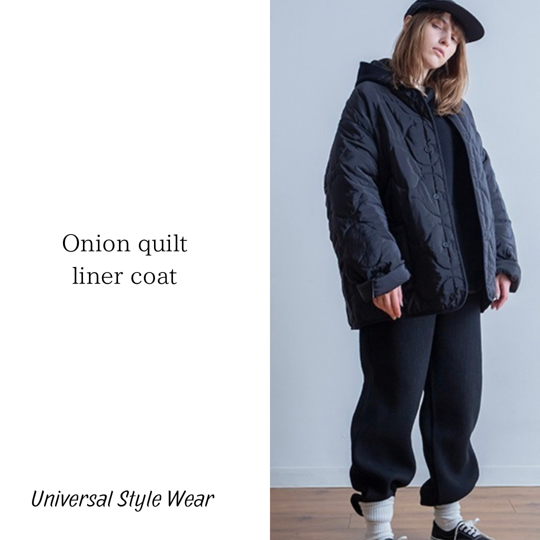 Universal Style Wear】オニオンキルトライナーコート | 一宮市の