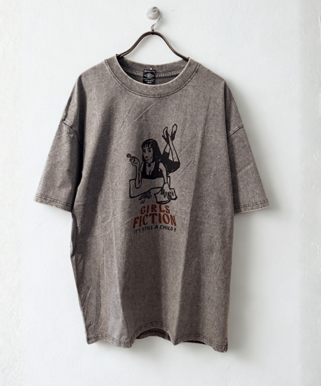 【LUMBER】DYED T-SHIRT GIRLS FICTION（261800）