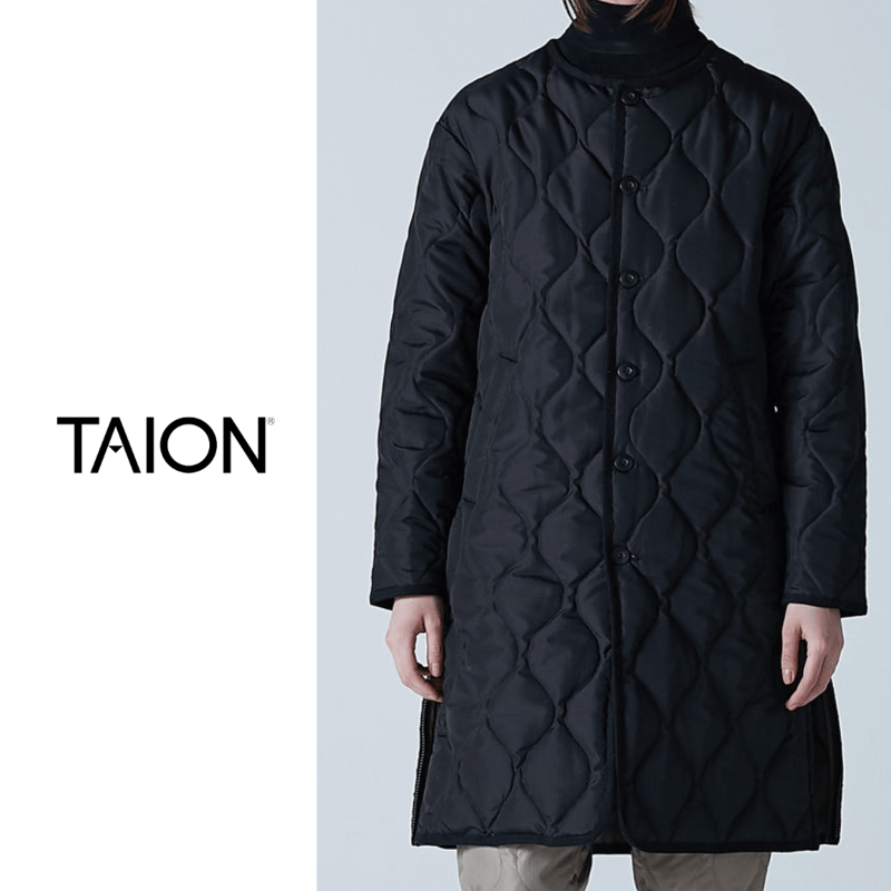 TAION 】MILITARY CREW NECK DOWN COAT（UNISEX） |...