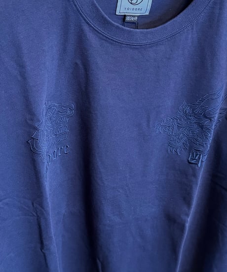 YOIDORE(ヨイドレ) 龍と虎 JAPAN TEE ネイビー（826213）