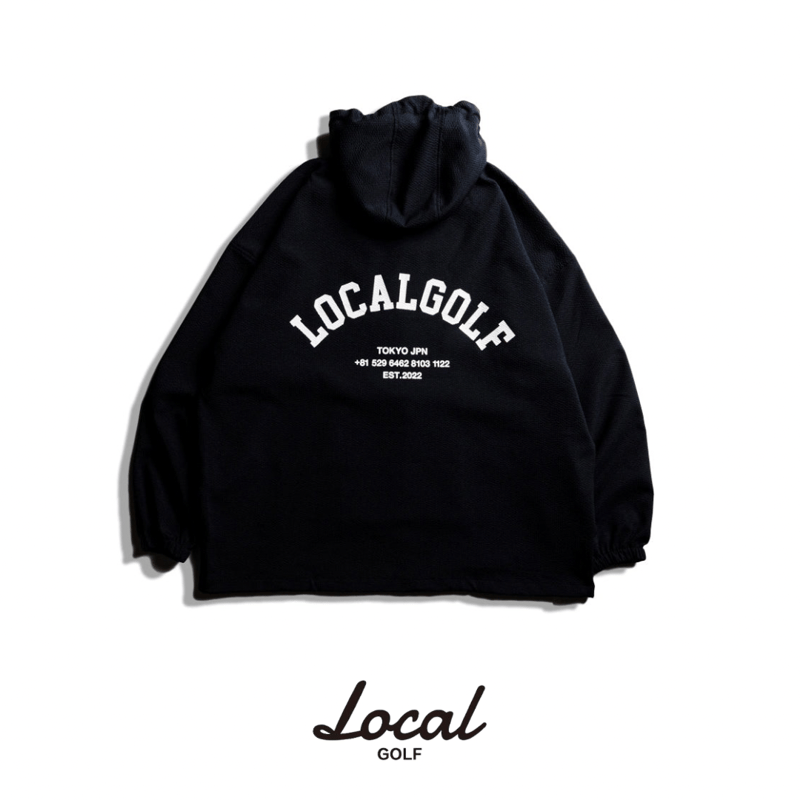 Local GOLF BD Arch Seersucker Anorak JKT