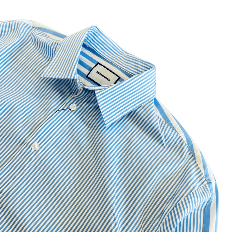 ADAM PATEK】switching stripe shirt | 一宮市のセレクトショ...