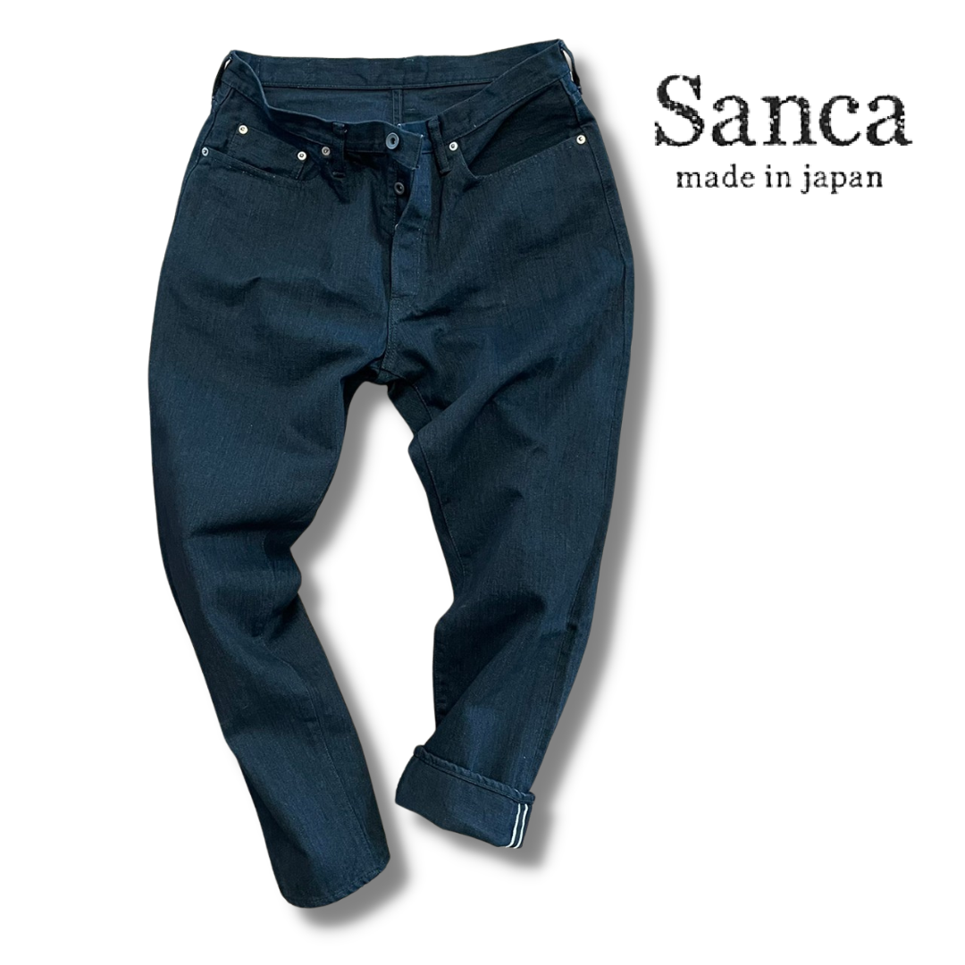 Sanca】BLACK DENIM TAPERED 5P メンズ | 一宮市のセレクトショッ...