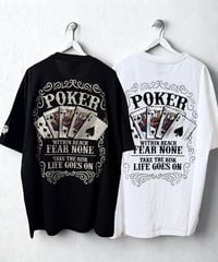 【BAKUCHI】POKER TEE（826531）