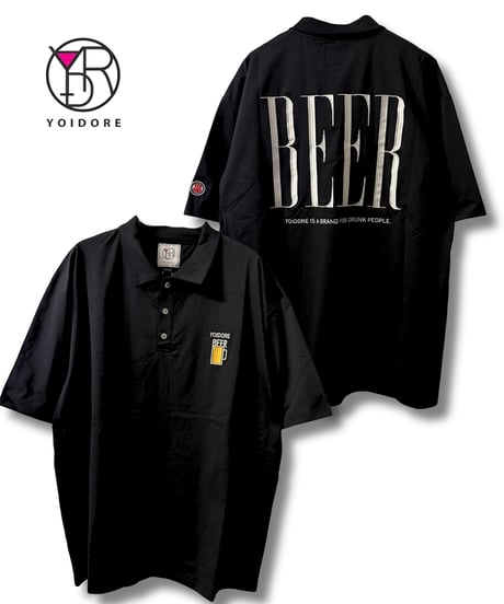 YOIDORE  BEER ロゴポロシャツ（826505）