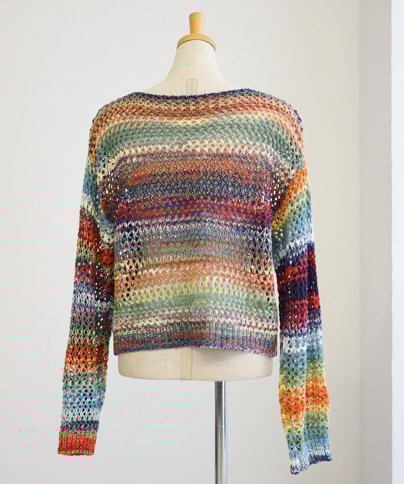 select】ざっくり編みカラフルニットプルオーバー （199754） | 一宮市