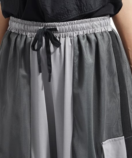 【select】メッシュ切替フレアパンツ（C-3650）