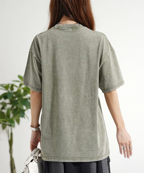 【レディース・ユニセックス】ウォッシュ加工Tシャツ（4266）