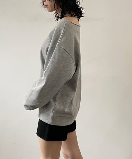 【select】裏毛ワンショルダープルオーバー（2176）