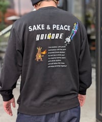 【YOIDORE】SAKE&PEACE クルーネックスウェット (816602)