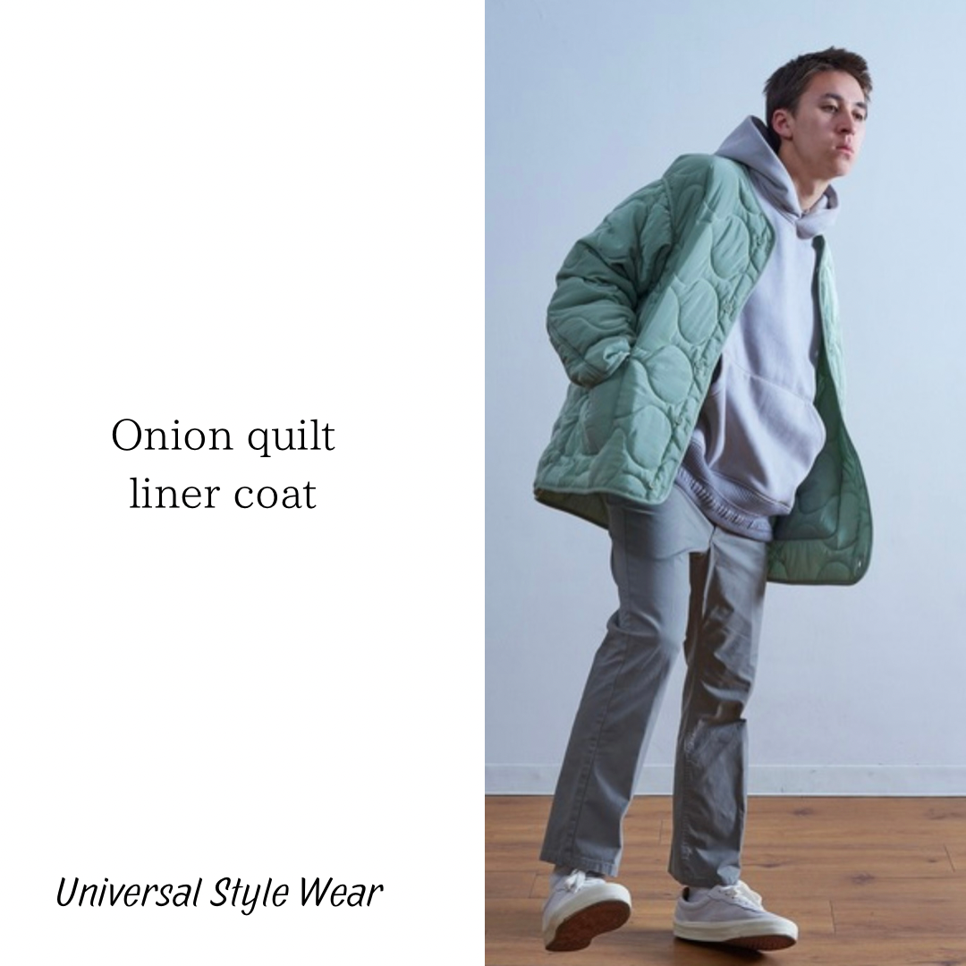Universal Style Wear】オニオンキルトライナーコート | 一宮市の