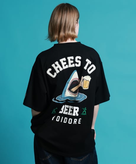 【YOIDORE】サメ乾杯 ポケット TEE (826203)