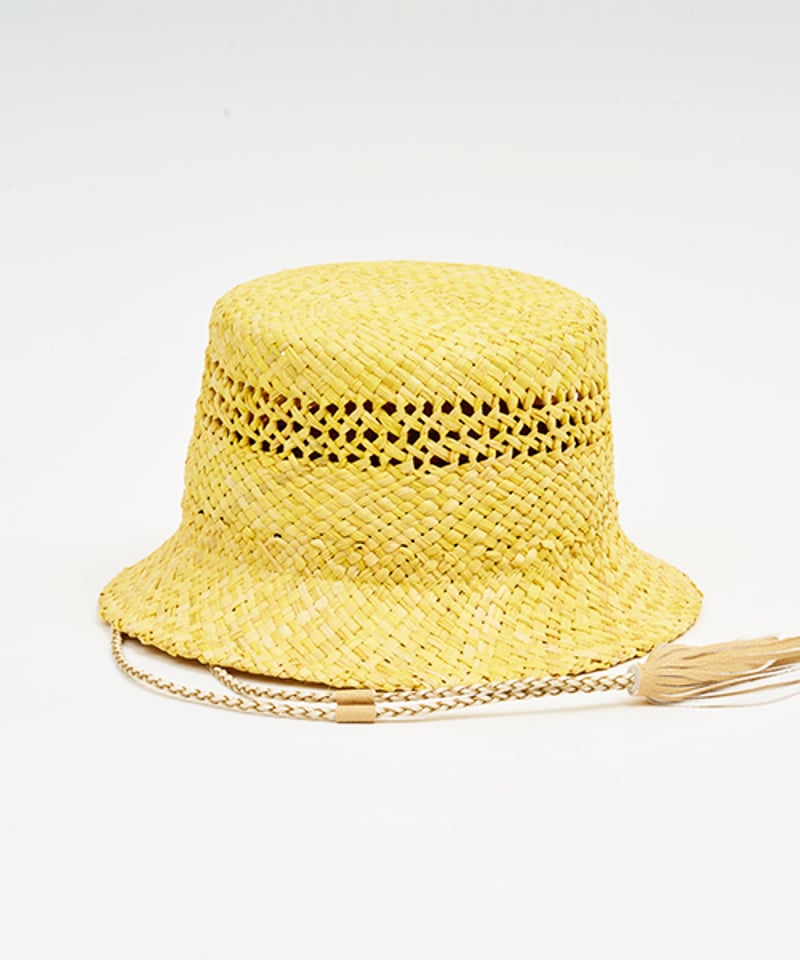 SUBLIME/サブライム】COLOR RAFFIA BUCKET HAT（SB251-04