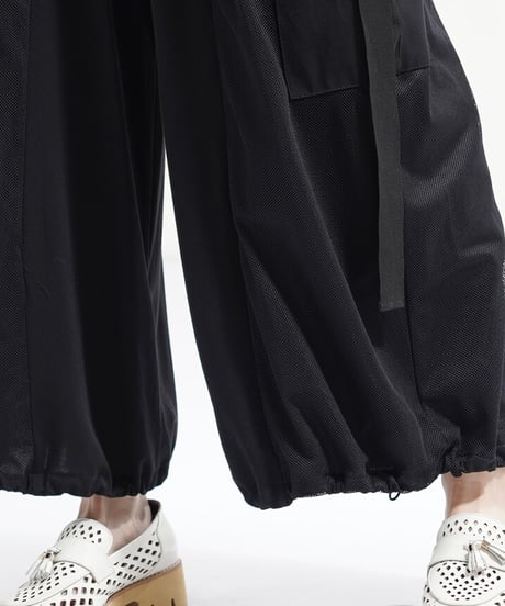 【select】メッシュ切替フレアパンツ（C-3650）