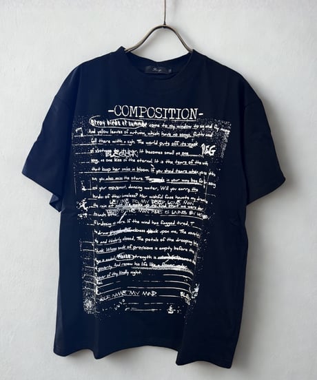 【メンズ・ユニセックス】英字プリントTシャツ（126965）