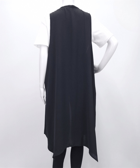 【select】ドレープロングジレ（75432）