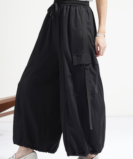 【select】メッシュ切替フレアパンツ（C-3650）