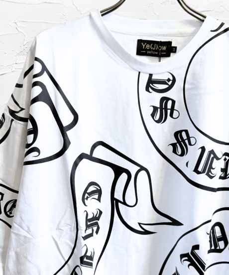 【 Y.e(J)ow 】総柄BIGTシャツ（126806）