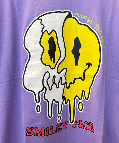 【smiley face】スマイル&スカル　BIG TEE（325600）