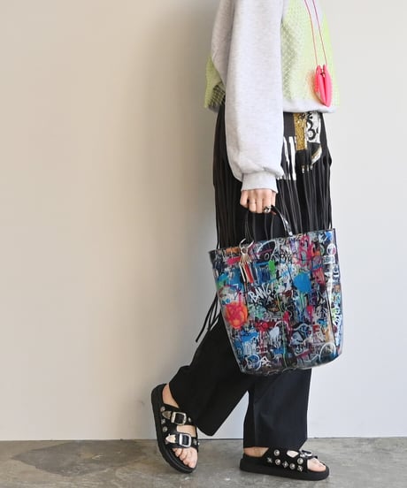 【select】2WAY オリジナルプリント【cheek】｜photo 2way tote（C26003）