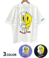 【smiley face】スマイル&スカル　BIG TEE（325600）