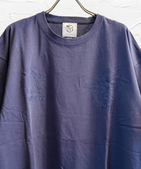 YOIDORE(ヨイドレ) 龍と虎 JAPAN TEE ネイビー（826213）
