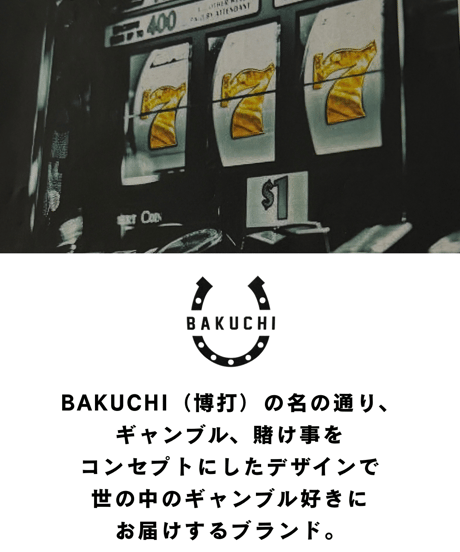 【BAKUCHI】LAS VEGAS TEE（826536）