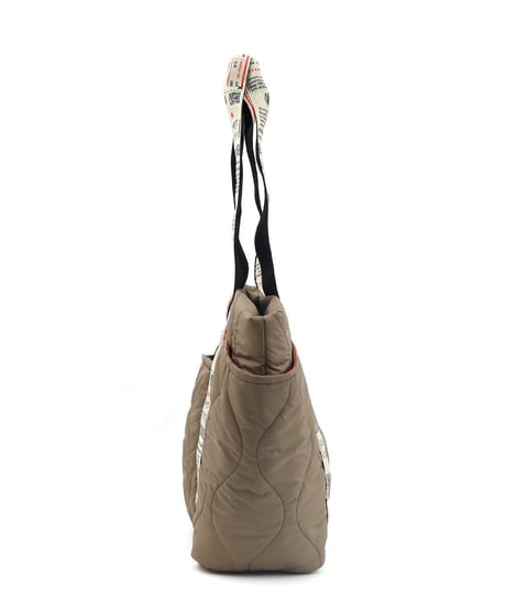 【レディース・ユニセックス】Original Pattern Tape Quilted Tote Bag（11205）