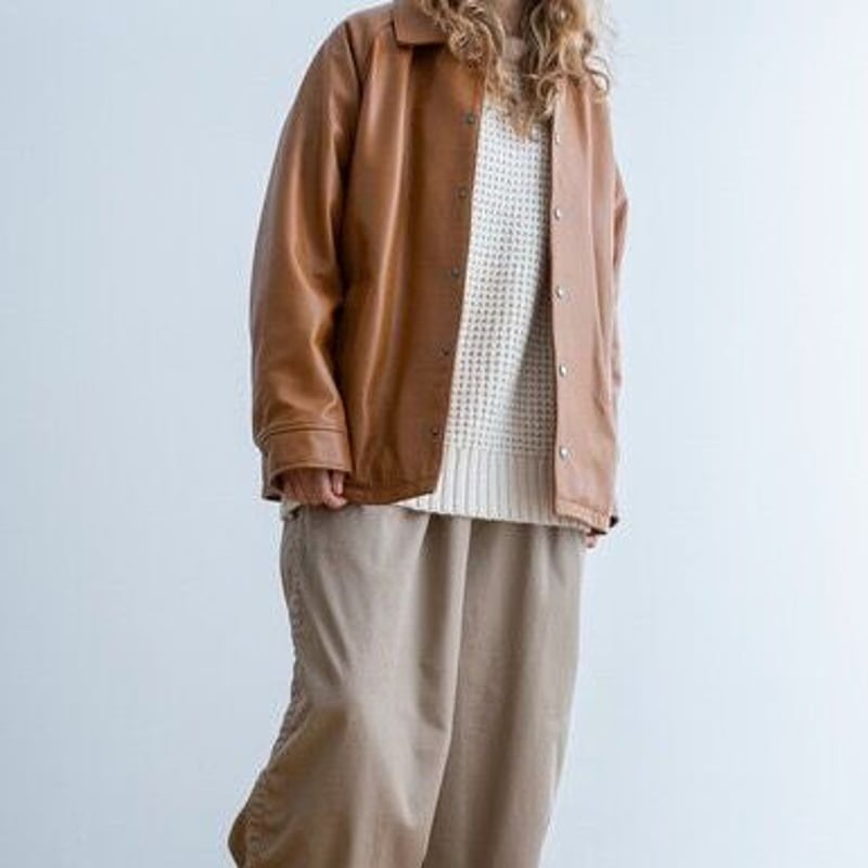 Universal Style Wear】ボールド ジャケット（camel） ラムレザー |...