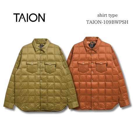 【 TAION 】BASIC W POCKET DOWN SHIRT（UNISEX）