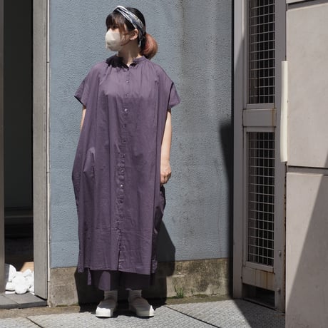 [Brocante / ブロカント] インドボイル フロンセワンピース【37-269X】【37-270X】