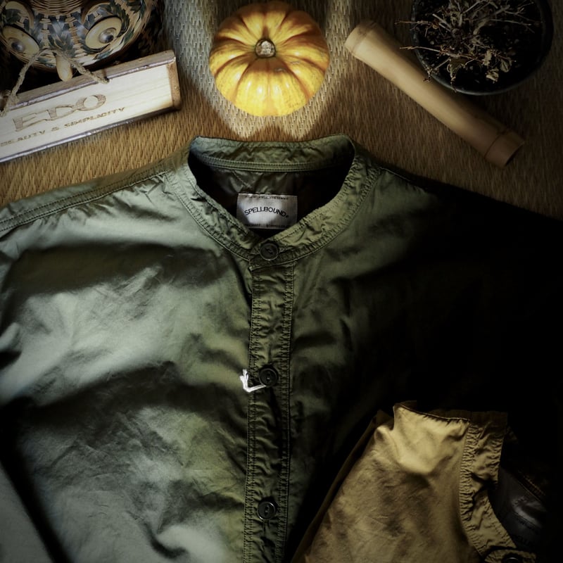 新品未使用 SPELLBOUND タイプライター/キルティング オーバーシャツ SPELLBOUND] タイプライター/キルティング オーバーシャツ | EDO-STORE