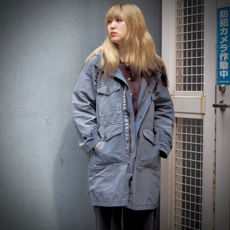 【未使用に近い】OMNIGOD レディースミリタリーコート Lサイズ OMNIGOD モッズコート コート 「OMNIGOD womes / オムニゴッド