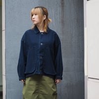 [Brocante / ブロカント] ジャガードデニム ウーブリエジャケット