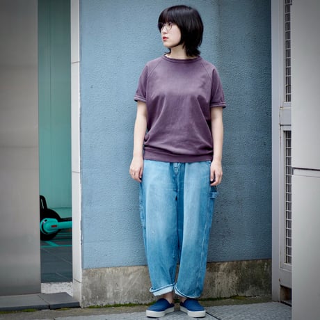 [EDO]草木染めラグランTシャツ (MADE WITH LOVE AND PASSION)