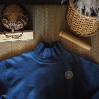 [OMNIGOD womens / オムニゴッド] 8/天竺 ハイネックマニッシュトレーナー