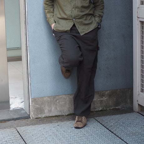 [Brocante / ブロカント] リネンキャンバス デフォルメパントルパンツ【33-434L】