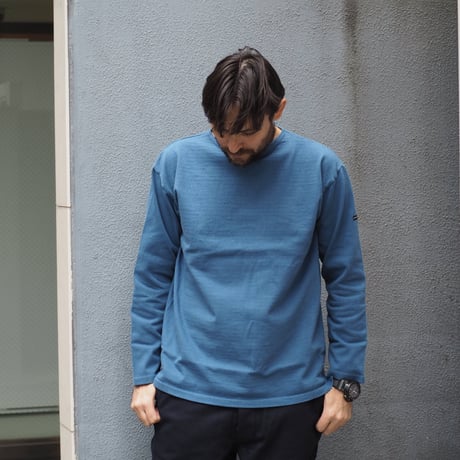 [ OMNIGOD mens / オムニゴッド ] ８/天竺 ボートネックチューブシャツ